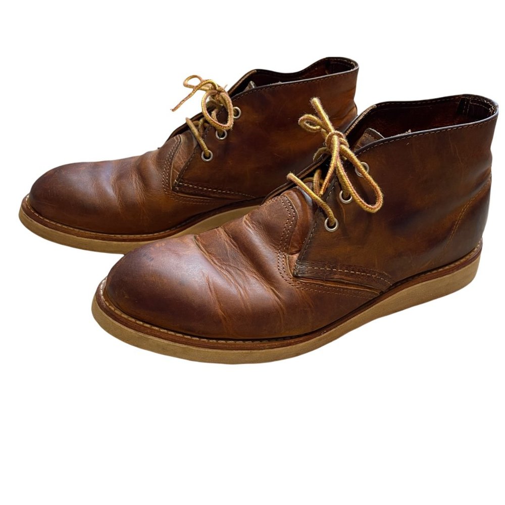 Red Wing Shoe Company Heritage Leather Work Chukka Shoes 10.5 D - Picture 3 of 12